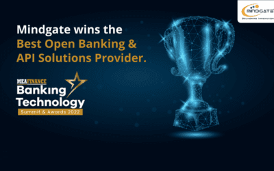 Mindgate awarded the ‘Best Open Banking & API Solution Provider’ at the 2022 MEA Finance Banking Technology Summit & Awards.