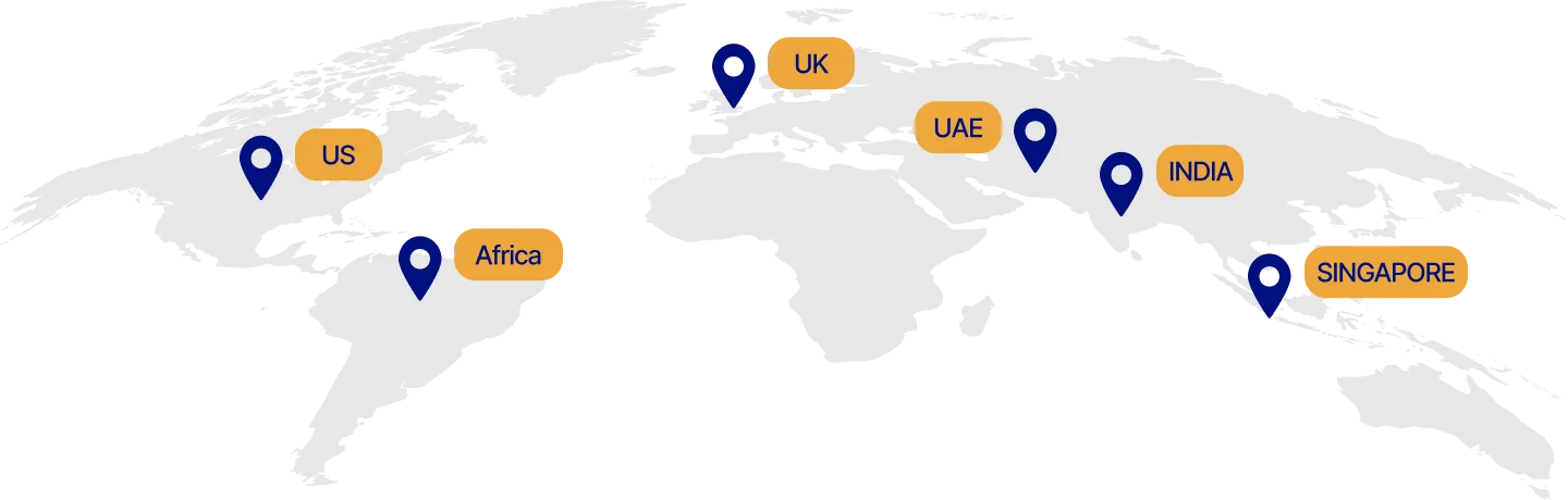 60+ Marquee Clients. 17+ Country Implementations.